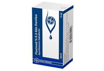 FLOXIMED %0.3 GOZ DAMLASI, COZELTI (5 ML, 1 SISE)